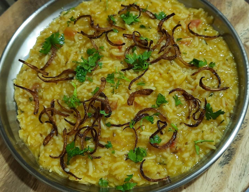 dal khichdi is a complete meal for all age groups
